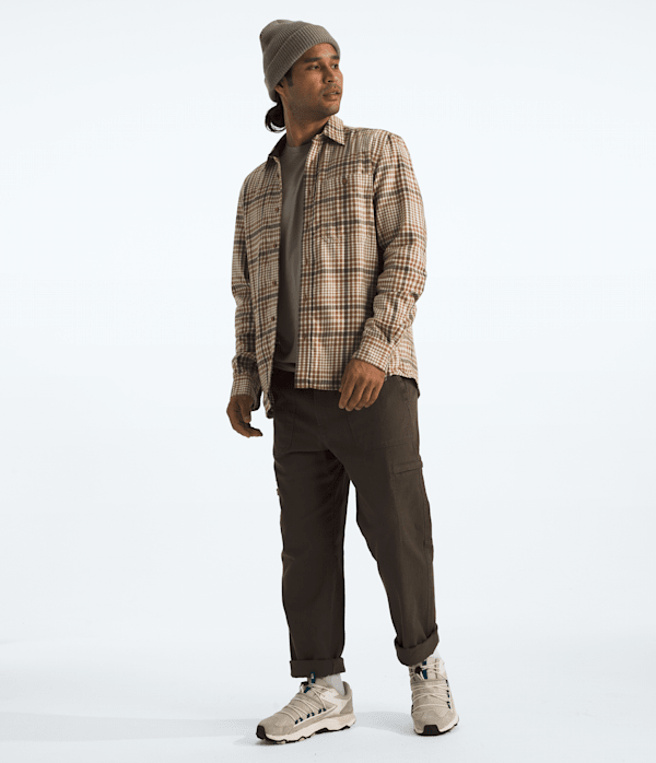 Mens-Arroyo-Lightweight-Flannel-Shirt-TNF-HERO2.png
