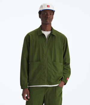 Men’s TNF Red Box Nylon Long-Sleeve Shirt