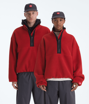 Men’s TNF Red Box ½-Zip Fleece