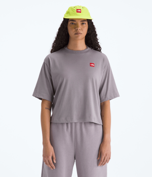 Women’s TNF Red Box Short-Sleeve Boxy Tee